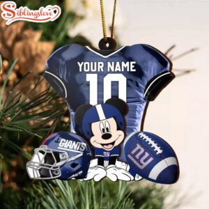 Custom Name NFL New York…