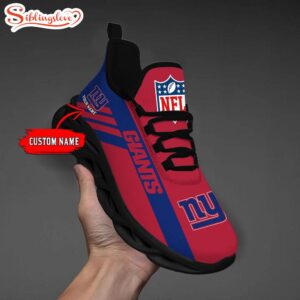 Custom Name NFL New York Giants Max Soul Shoes Gift For Fans