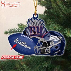 Custom Name NFL New York…