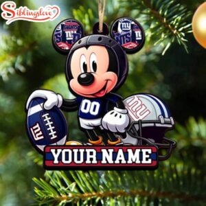 Custom Name NFL New York…