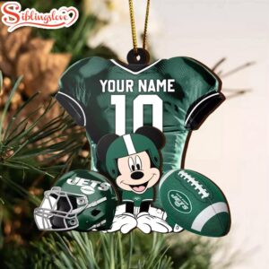 Custom Name NFL New York…