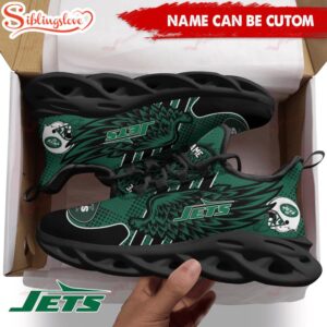 Custom Name NFL New York Jets Max Soul Shoes For Men And Women