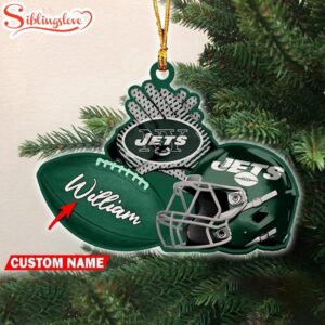 Custom Name NFL New York…