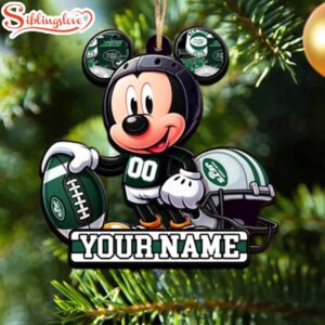 Custom Name NFL New York…