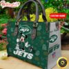 Custom Name NFL New York Jets Minnie Mouse Sport Women Handbag