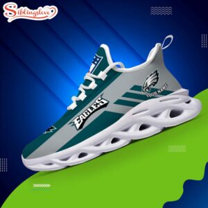 Custom Name NFL Philadelphia Eagles Max Soul Shoes Gift For Fans