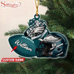 Custom Name NFL Philadelphia Eagles…