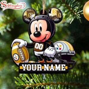 Custom Name NFL Pittsburgh Steelers…