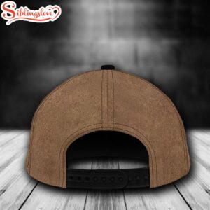 Custom Name NFL San Francisco 49Ers Snoopy USA Flag All Over Print - Brown 3D Classic Cap