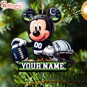 Custom Name NFL Seattle Seahawks…