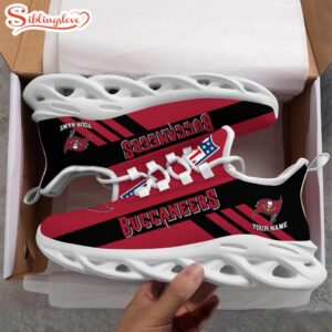 Custom Name NFL Tampa Bay Buccaneers Max Soul Shoes Gift For Fans