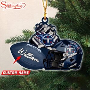 Custom Name NFL Tennessee Titans…