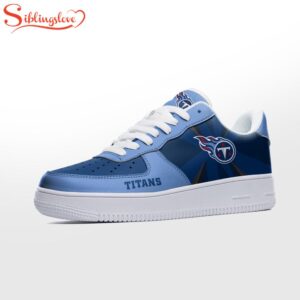 Custom Name NFL Tennessee Titans Football Air Force 1 Shoes Gift For Fans