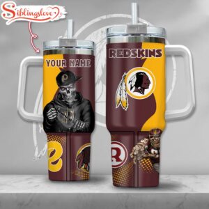 Custom Name NFL Washington Redskins…