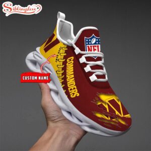 Custom Name NFL Washington Redskins…