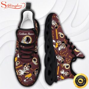 Custom Name NFL Washington Redskins…