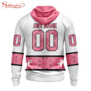 Custom Name NHL Anaheim Ducks In October We Wear pink Breast Cancer 3D Hoodie Shirt