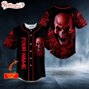 Custom Name Red Rose Blood…