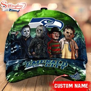 Custom Name Seattle Seahawks NFL…