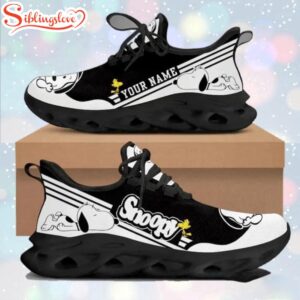 Custom Name Snoopy Max Soul Shoes Gift For Fans