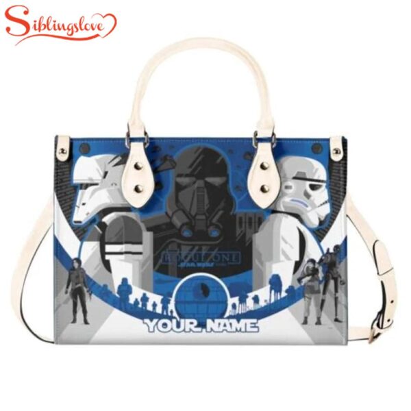 Custom Name Star Wars Women Leather Handbag