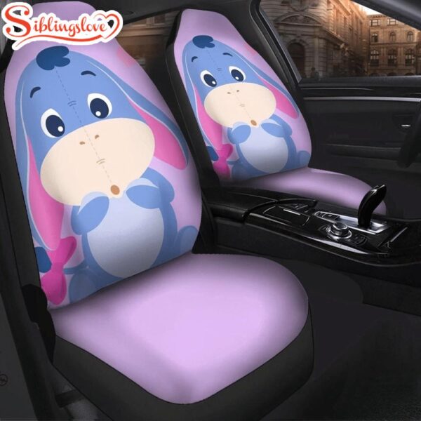 Cute Baby Eeyore Winnie The Pooh Car Seat Cover Decor For Car