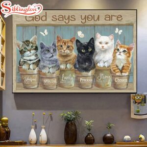 Cute Cats God Says You…