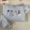 Cute Ghost Dog Halloween Embroidered Hoodie Fashion Style