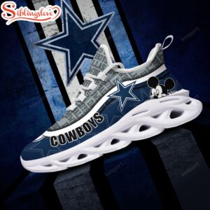 Dallas Cowboys NFL Football Team Max Soul Shoes Gift For Men Women