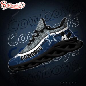 Dallas Cowboys NFL Football Team Max Soul Shoes Gift For Men Women