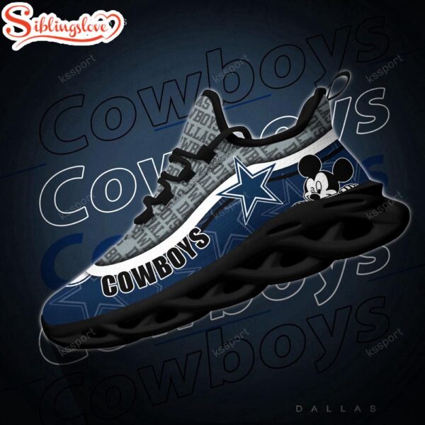 Dallas Cowboys NFL Football Team Max Soul Shoes Gift For Men Women