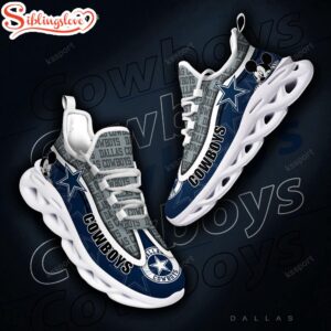 Dallas Cowboys NFL Football Team Max Soul Shoes Gift For Men Women