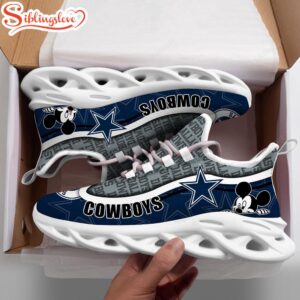 Dallas Cowboys NFL Football Team Max Soul Shoes Gift For Men Women