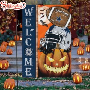 Dallas Cowboys Welcome Halloween House…