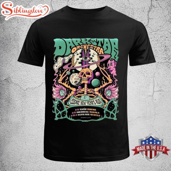 Dark Star Orchestra On Dec 28, 2024 At The Anthem In Washington, DC Unisex T-Shirt