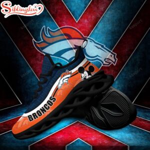 Denver Broncos NFL Football Team Max Soul Shoes Gift For Men Women