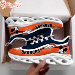 Denver Broncos NFL Football Team Max Soul Shoes Gift For Men Women