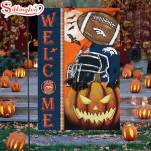 Denver Broncos Welcome Halloween House…