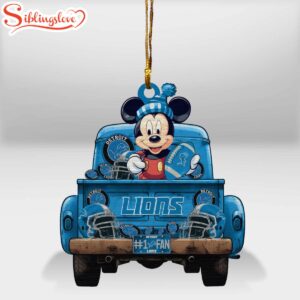 Detroit Lions Football Team Mickey…