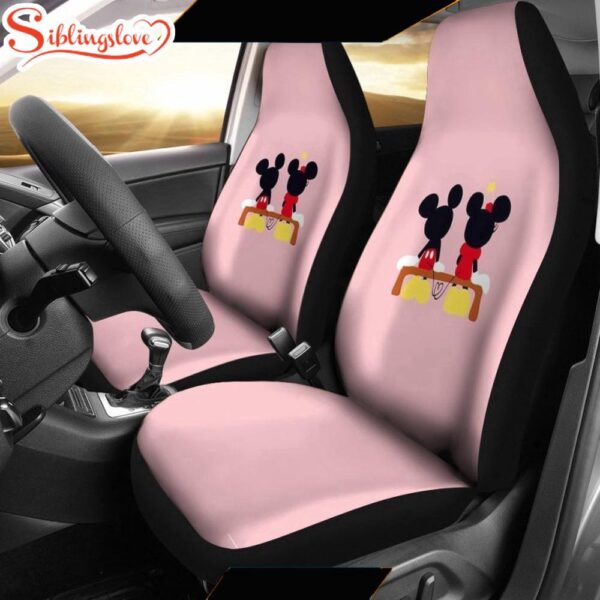 Disney Couple Mouse Mickey Minnie Car Seat Covers  Disney Seat Cover   Seat Covers For Car