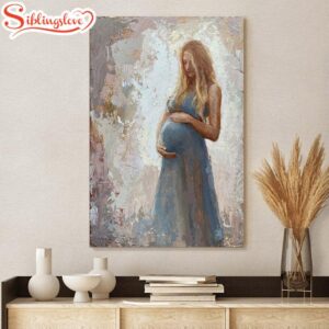 Expecting Mother Canvas Wall Art…