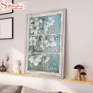 Faith Hope Love Window Background…