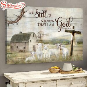 Farm Painting Lamb Of God…