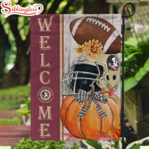 Florida State Seminoles Welcome Fall Football House And Garden Flag