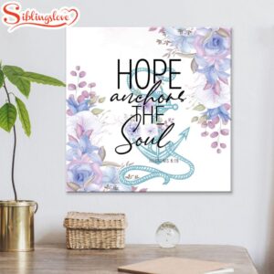 Flower Hebrews 619 Hope Anchors…