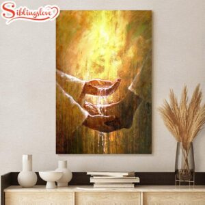 Foot Washing Canvas Wall Art