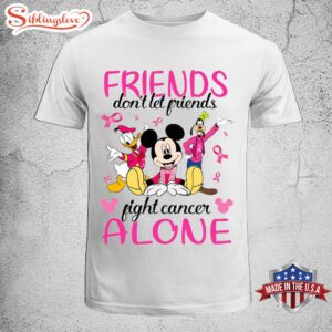 Friends Don’t Let Friends Fight Cancer Alone Halloween Day Unisex T-Shirt