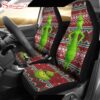 Grinch Christmas Holiday Movie  Cartoon Seat Cover Car Decor ers For Fan