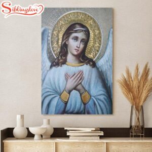 Guardian Angel Archangel Canvas Wall…