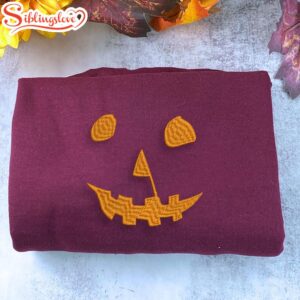 Halloween 1978 Pumpkin Halloween Embroidered Sweatshirt Fashion Style